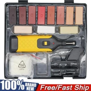 Laminate Floor Repair Kit Furniture Scratch Fix Wax System Mending Tool Set - Picture 1 of 12