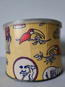 Vintage Darigold Cardboard Ice Cream Container w/ Lid Round 2 Gal Animal Theme  - Picture 1 of 10