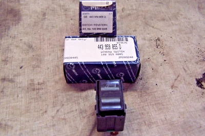 AUDI WINDOW SWITCH 443959855D ** NEW ITALY** 4A0959855A??? SEE PICTURE NLA N/O/S - Image 1 of 4