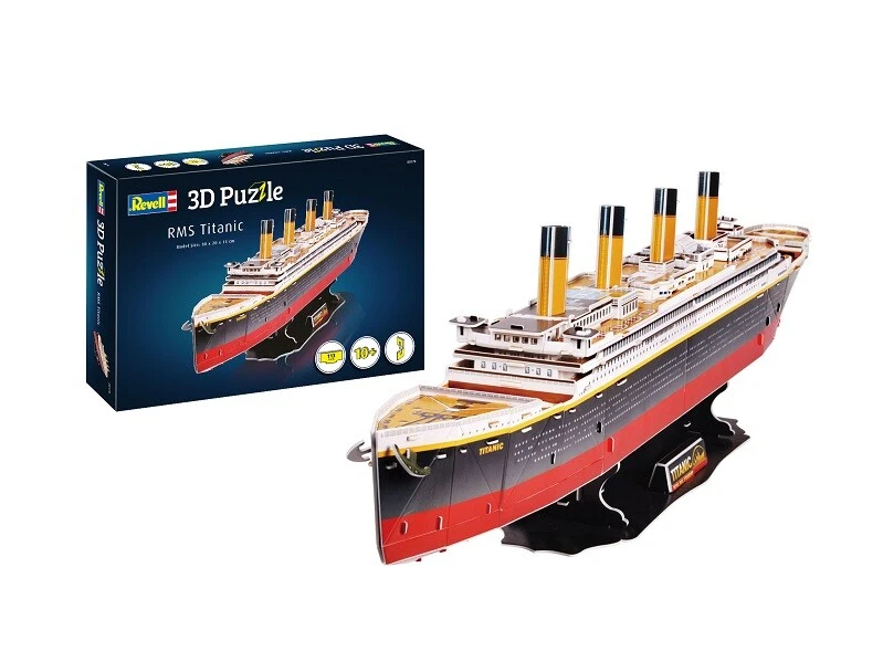 ️380793 Revell- RMS Titanic 3d Puzzle colore Multi-colour 00170 B07n8kdjy3