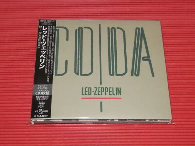 5ET 2014 REMASTER LED ZEPPELIN CODA JAPAN 3 CD DELUXE EDITION - Image 1 of 3