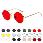 Retro Steampunk Style Sunglasses Inspired Round Metal Circle Glasses Shades