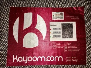 Kayoom Handmade Shaggy Teppich Hochfloor 160 x 230 cm - Bild 1 von 5