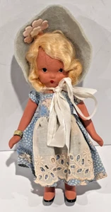 5 inch a 1940s Nancy Ann Storybook doll - blond hair - Imagen 1 de 3