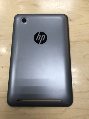 Cubierta trasera plateada de repuesto 743855-001 para 7" HP Slate 7 Plus 4200US F4C60UA Foto 1 de 4