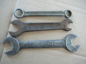 3 ANTIKE Vintage SCHLÜSSEL - HINSDALE - INTERNATIONAL - INDESTRO - GEBRAUCHTE WERKZEUGE - Bild 1 von 5