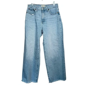Madewell The Perfect Vintage Wide Leg Crop Jeans Gr. 29 Halstead Wash DM7310 L43 - Bild 1 von 11