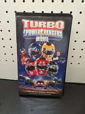 Turbo: A Power Rangers Movie (VHS, 1997) Clamshell VTG 90s - Image 1 of 4