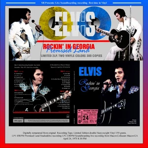 Elvis Presley Rockin’ in GeorgiaLimited LP (150 copies) Blue vinyl - Picture 1 of 1