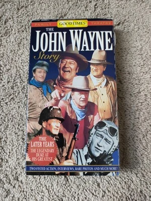 John Wayne Story The Later Years 1994 Goodtimes VHS - Image 1 of 3