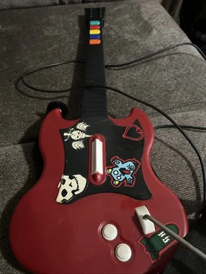 Guitar Hero Gibson Red Octane PSLGH Model PS2 Playstation 2 Wired Controller - Image 1 of 4