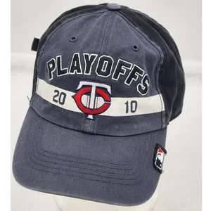 Baseballmütze MN Twins Playoffs 2010 Nachsaison Forty Seven Sportkappe Strapback - Bild 1 von 9