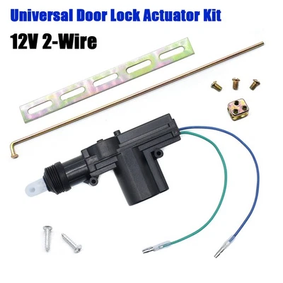 Car Auto Heavy Duty Power Door Lock Actuator Motor 2 Wire 12V Universal Control - Image 1 of 4