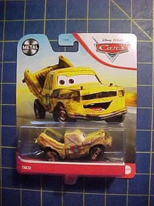 DISNEY PIXAR CARS TACO!  NIP  METAL SERIES  THUNDER HOLLOW DEMO DERBY #4 - Picture 1 of 3