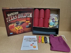 Yahtzee Texas Hold'em Poker Style Würfelspiel Hasbro 2004 (versiegelte Teile) sehr guter Zustand - Bild 1 von 8