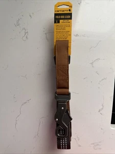 Carhartt Hundeleine braun/gebürstetes Messing, groß 6' x 1" - Bild 1 von 5