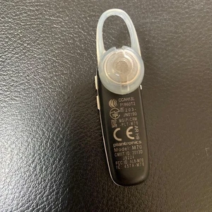 Plantronics M70 Bluetooth Headset Black white (In Ear) Used Working from JP - Picture 1 of 12