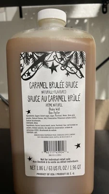 星巴克焦糖霜 Brlee Best 到 2026 年 2 月天然风味全新 63 液量盎司 — 第 1/4 张图片