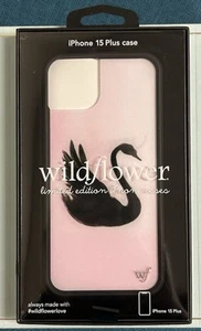 Funda Flor Salvaje iPhone 15 Plus - Cisne Negro - Nueva - Imagen 1 de 2