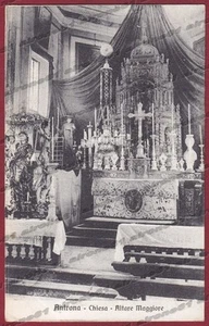 VERBANIA ANTRONA 27 INTERNO CHIESA - ALTARE Cartolina - Imagen 1 de 1