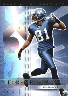 B3285- 2004 SPx #86 Koren Robinson - NM-MT - Image 1 of 2