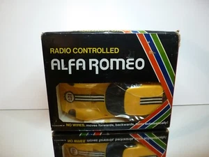 HONG KONG 4505 ALFA ROMEO SCARABEO #18 - RC -YELLOW L23.5cm - GOOD IN BOX - Bild 1 von 10