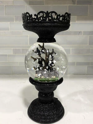 Bath & Body Works водяной глобус для кладбища на Хэллоуин с подсветкой подсвечник-призрак - Изображение 1 из 4