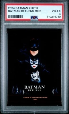 Cartão Batman X Kith BATMAN RETURNS 1992 2024 - PSA 4 - Imagem 1 de 2