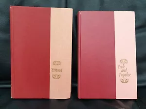 Nelson Doubleday x2 Jane Austen Hardcovers Emma, Pride and Prejudice US Edition - Imagen 1 de 12