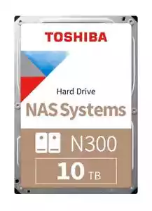 Toshiba HDWG11AUZSVA Bulk N300 3.5 Disk HDD 10TB (256MB) 7200rpm - Picture 1 of 1