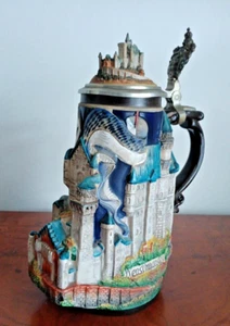 WW-Team Bier Krug Humpen Nr. 1 Limited Edition 1984 / 9000 Neuschwanstein 1993 - Bild 1 von 13