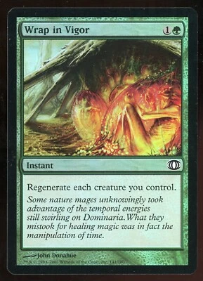 2007 MTG Magic the Gathering Future Sight #141 Wrap in Vigor Foil - Image 1 of 2