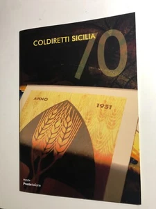 2021 Poste Folder Filatelico Coldiretti Sicilia Edizione Limitata Nr. 8 di 2000 - Imagen 1 de 6