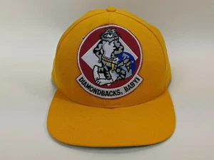 New Era Baseball Snapback Hat Cap Diamondbacks 80s Made in USA Sz Small - Medium - Picture 1 of 9