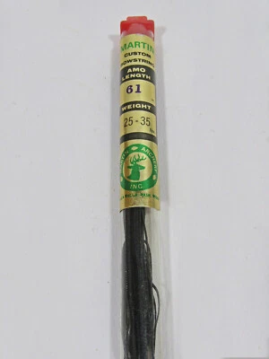 Vintage Martin Archery CUSTOM 61” Bow String Weight 25-55 lbs Black - Image 1 of 4
