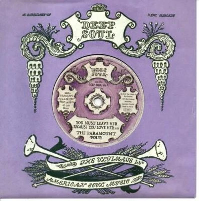PARAMOUNT FOUR You Must Leave Her Because You Love Her - Deep Soul 45 *Listen - Image 1 of 4
