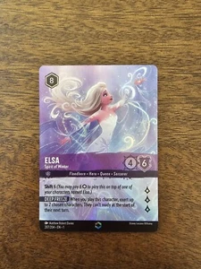 Disney Lorcana First Chapter Elsa Spirit Of Winter Enchanted Foil 207/204 ❄️ - Bild 1 von 14