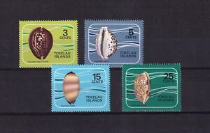 SA09d Tokelau Islands 1974 Shells of the Coral Reefs mint stamps