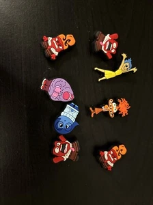 Croc Jibbitz Silicon ~ lot of 8 #541 Inside Out 2 - Picture 1 of 1