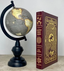 Destry Rides Again by Max Brand - Easton Press - Frontispiece by Richard Sparks - Foto 1 di 9