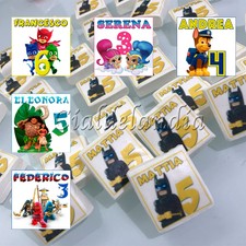 QUADRATI DI MARSHMALLOW PERSONALIZZABILI 10 PZ