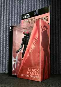 DC Comics Super-Villains Black Manta Figure (2013) DC Collectibles - Picture 1 of 9