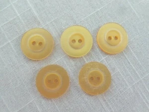 Buttons Sets Misc'l Colors of 5 Vintage (#3738) - Picture 1 of 30