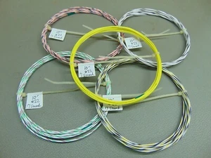 22 AWG Silver Plated PTFE Wire Assortment 50 feet 7 strand audio amplifier SPC - Picture 1 of 2