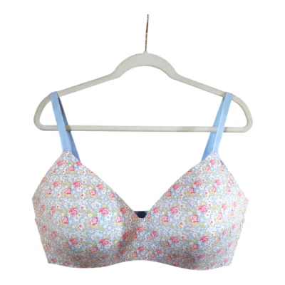 Бюстгальтер контурный беспроводной женский Betsey Johnson x Knix WingWoman с цветочным принтом 8 - Изображение 1 из 4