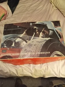 Vintage Strombecker European Enduro Racing Set No. 9519 UNTESTED NO POWER SUPPLY - Picture 1 of 21