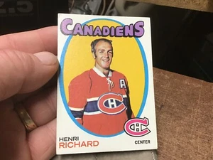 1971-72 Topps #15 Yvan Cournoyer Montreal Canadiens - Picture 1 of 4