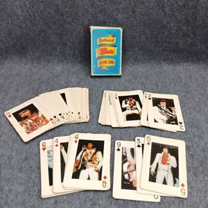 Vintage 80s The Best Of Elvis Playing Cards Full Color Elvis Presley Poker Cards - Bild 1 von 10