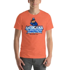 Americana Amusement Park Ohio Graphic Tee Shirt Unisex t-shirt - Picture 1 of 14