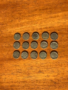 Búfalo Nickels y 2 peluqueros para un juego de 15 - Imagen 1 de 2